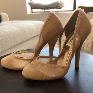 Badgley Mischka Dusk Tulle D'Orsay Pumps